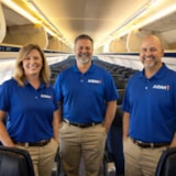 Judah1 Crew Aboard MD-83 | Mission Aviation Team