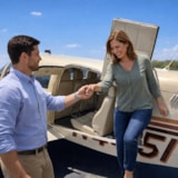 Piper Cherokee Six 300 Passenger Boarding – Easy Access & Comfort